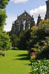 Garten von Holyrood Palace