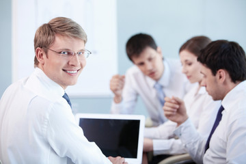 Obraz premium Working