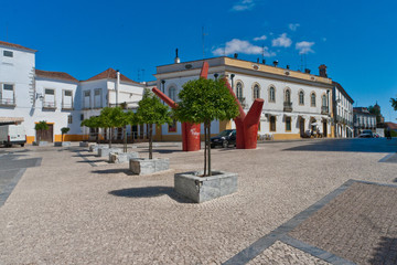 Beja old town in Portugal