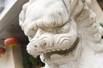 Beijing stone lion
