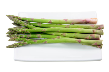 Asparagus on Plate