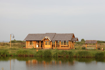 Summer house on the lakeside