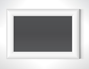 Fototapeta premium Photo frame on the wall