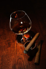 Cigar And Cognac.