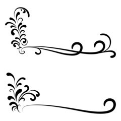 Monochrome vignettes