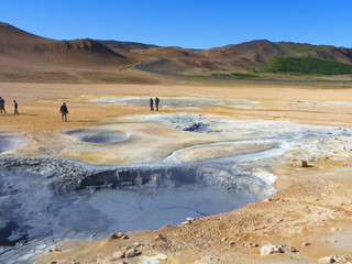 paisaje de geisers