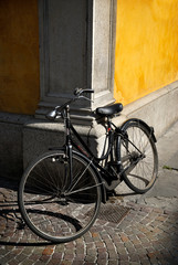 Italian old-style bicycle