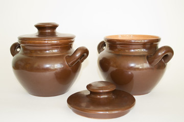 Глиняные горшочки