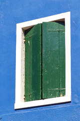 Finestra di Burano, Venezia