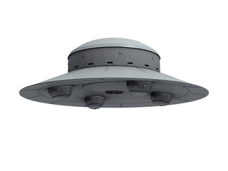 gray crude ufo