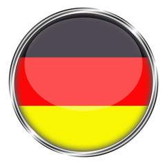 flag of germany button
