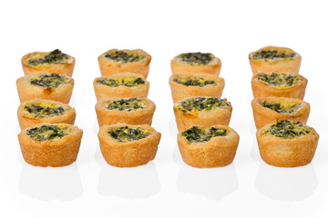 Mini Spinach Quiche