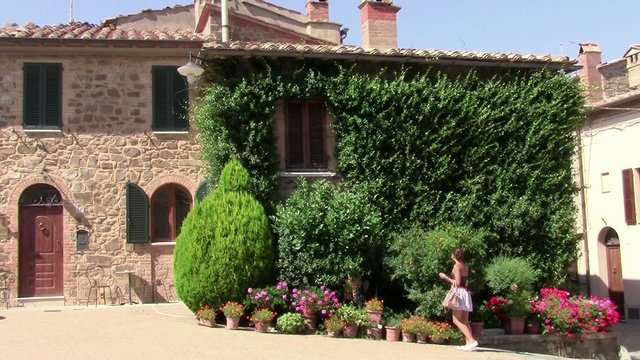 casa toscana e turista