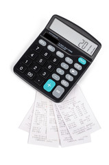Account and calculator