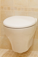 white toilet