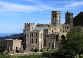 Fototapeta na wymiar klasztor Sant Pere de Rodes