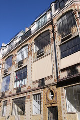 Fototapeta na wymiar Immeuble du quartier de l'Observatoire à Paris