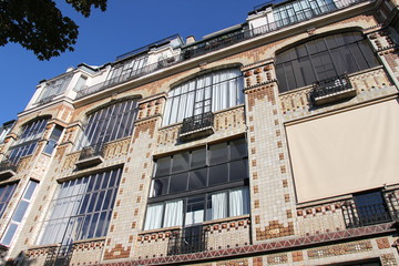 Immeuble du quartier de l'Observatoire à Paris