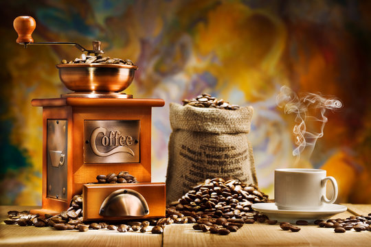Fototapeta coffee for still life