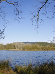 Banyoles lake, Girona province, Catalonia, Spain