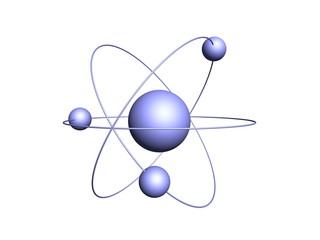 Molecule, 3D render.