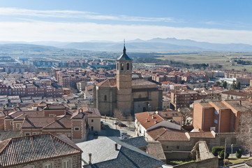 Fototapeta na wymiar Santa Maria de Gracia Convent at Avila, Spain
