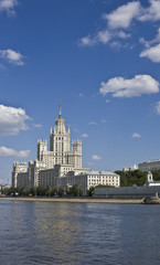 Obraz premium Moscow, high-rise building