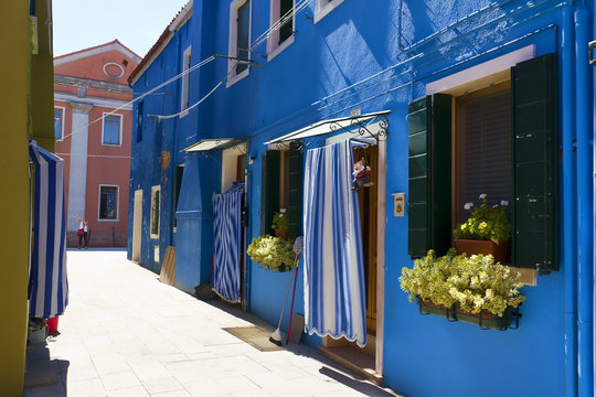 Fototapeta Case di  Burano
