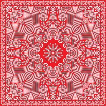 Red Bandana Design