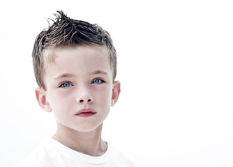 Young boy portrait