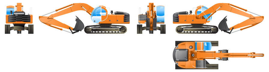 excavator © Oleksandr Babich