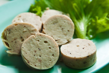 Pork stick steam split,Vietnamese sty food