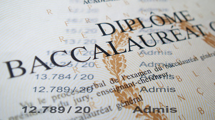 Admis au Bac - obrazy, fototapety, plakaty