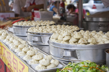 Fototapeta premium Soup dumplings