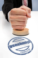 genehmigt