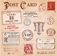 PostCard - obrazy, fototapety, plakaty