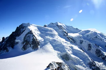 Printed kitchen splashbacks Mont Blanc Mont Blanc