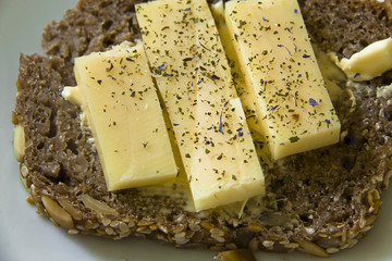 Käasebrot für den Wanderer