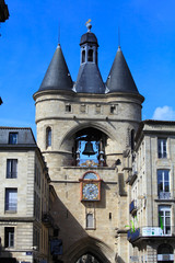 Fototapeta na wymiar Grosse Closhe dzwonnica, Bordeaux