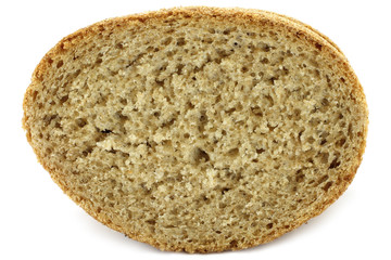 Piece of bread close-up
