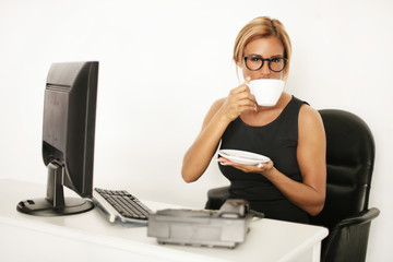 Kaffee im Büro
