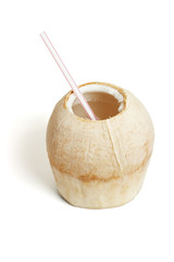 Fresh coconut drink
