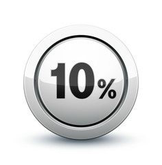 Fototapeta premium icône 10%
