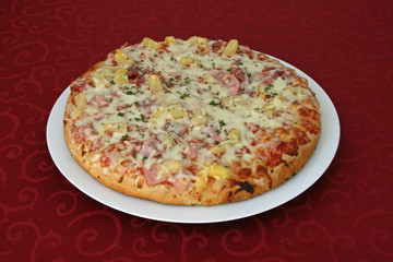 Pizza amerikanische Art