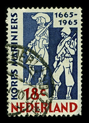 Postage stamp.
