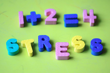 Arbeit - Schulstress Kummer