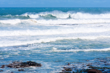 mer houleuse
