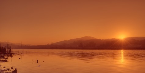 Atardecer enel rio Nilo, Egipto. © StockPhotoAstur
