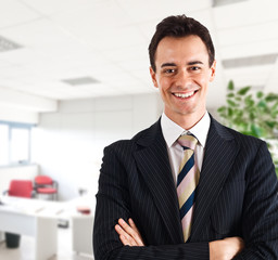 Young businessman portrait