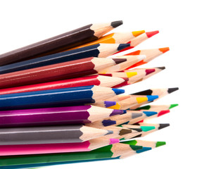 set of color pencils